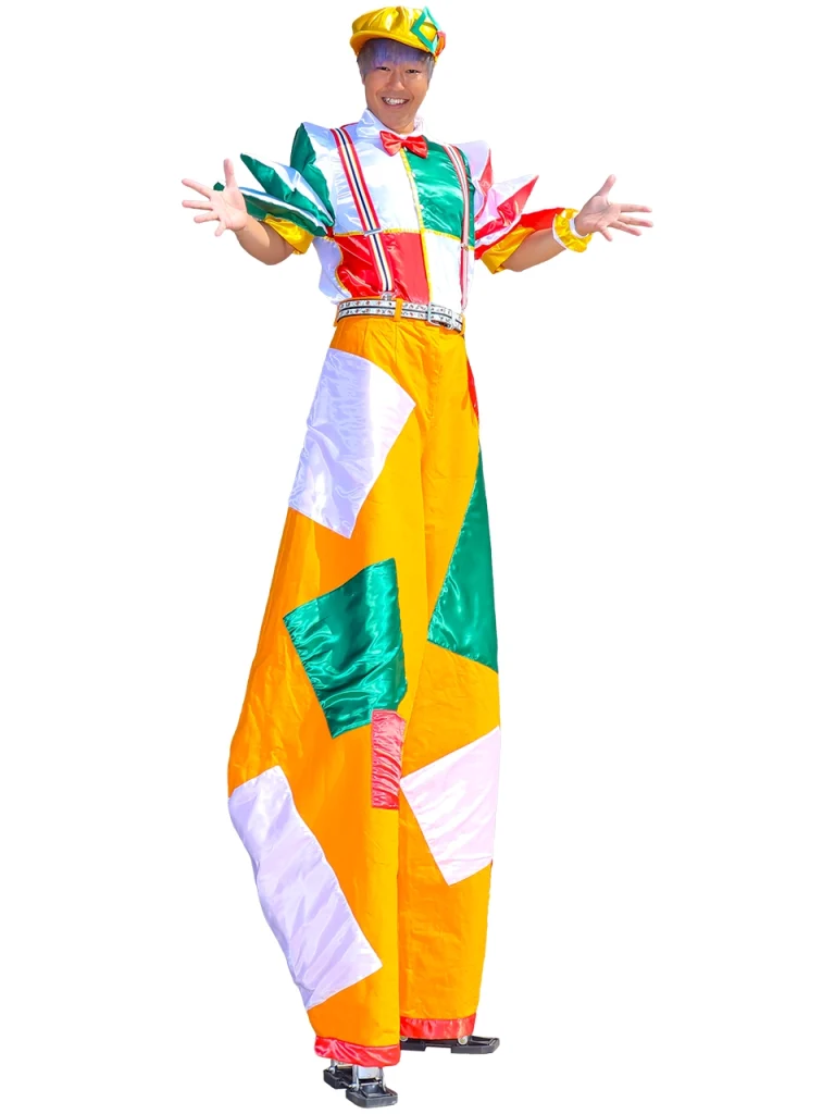 Performer Yu-ki(スティルト装着時)のイメージ