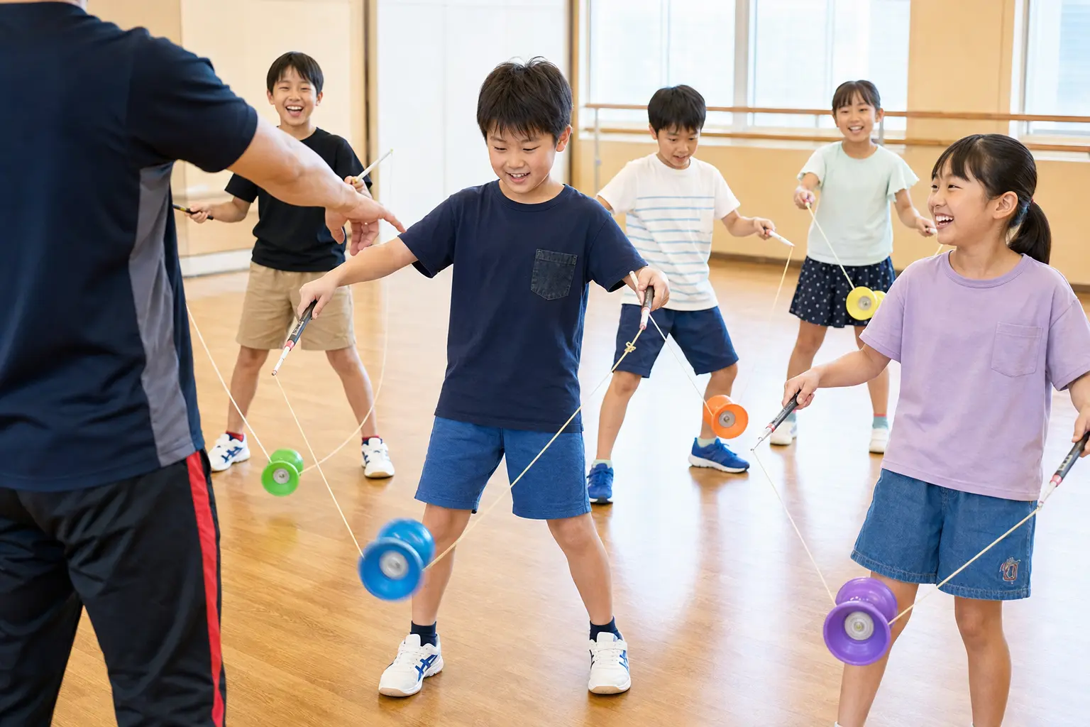 ディアボロのグループレッスン
